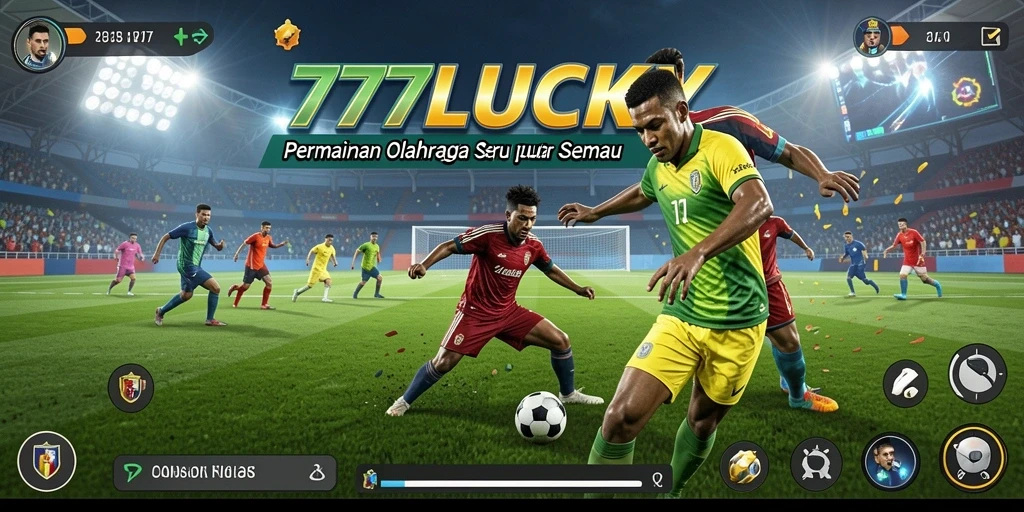 Gameplay seru dari 777LUCKY dalam pertandingan olahraga.