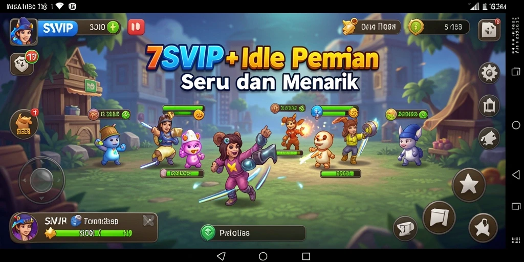 Tampilan gameplay 7SVIP yang menawan dan mengasyikkan.