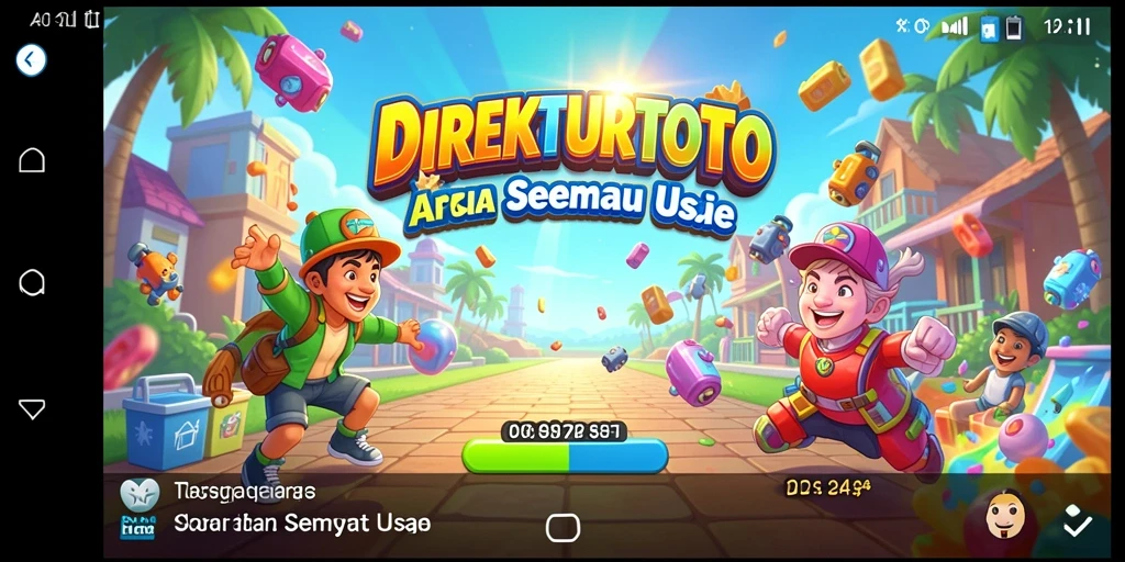 Tangkapan layar menunjukkan gameplay seru DIREKTURTOTO dalam aksi.