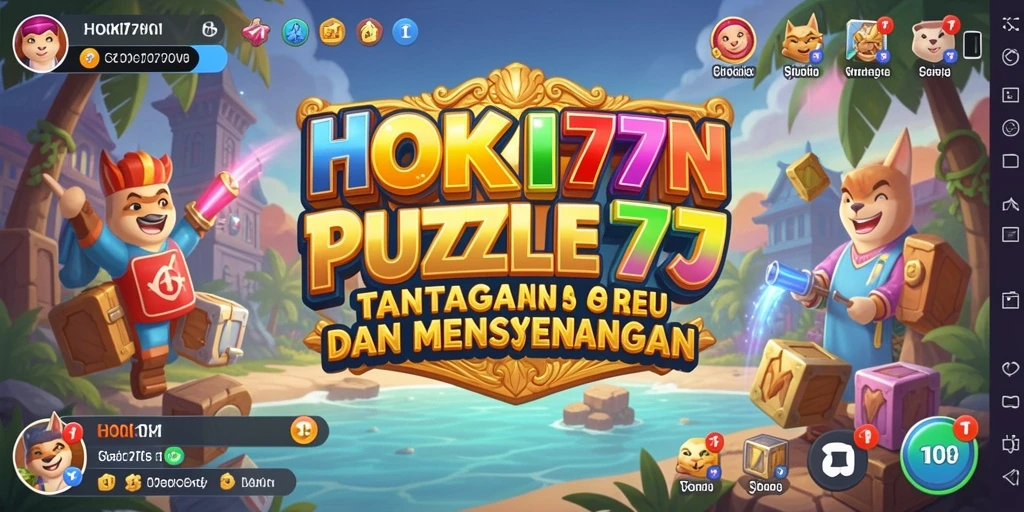Screenshot gameplay HOKI777 yang menunjukkan teka-teki seru.