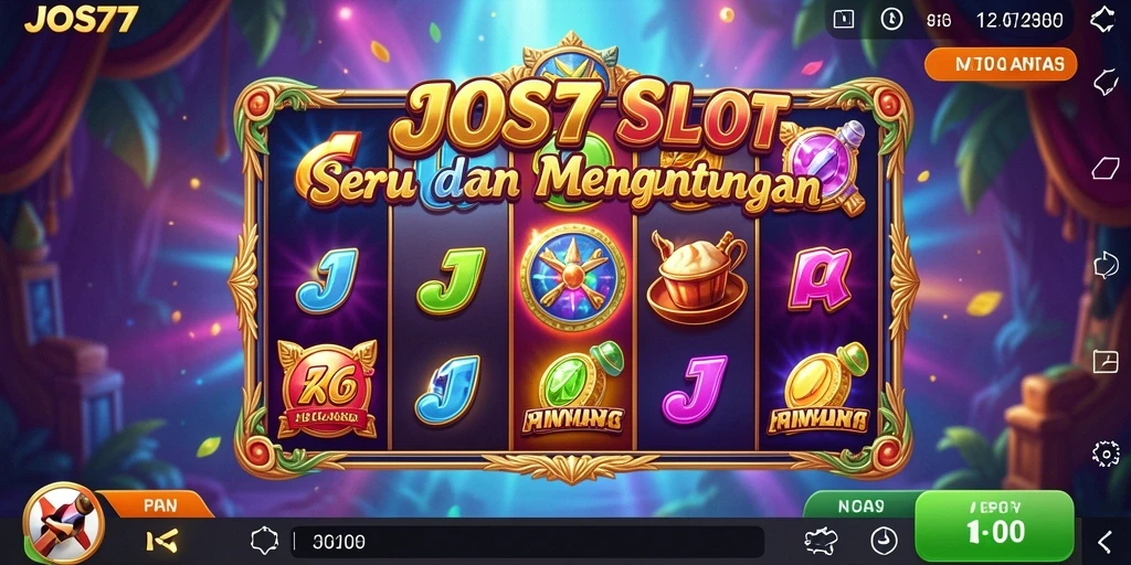 Tampilan gameplay JOS77 dengan grafis Slot yang menarik.