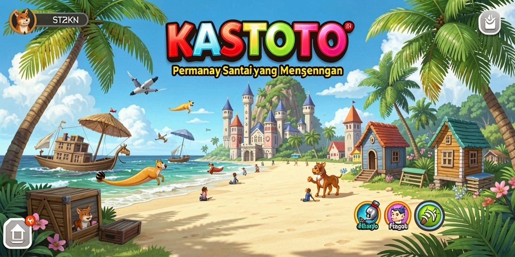 Tampilan gameplay KASTOTO yang seru dan mengasyikkan.