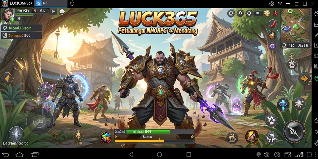 Tampilan gameplay LUCK365 yang memukau dan penuh aksi.