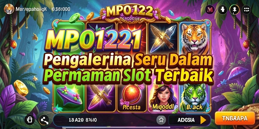 Screenshot gameplay Slot MPO1221 yang menarik dan dinamis.