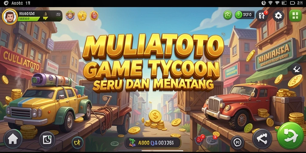 Screenshot gameplay seru dari game Tycoon MULIATOTO.