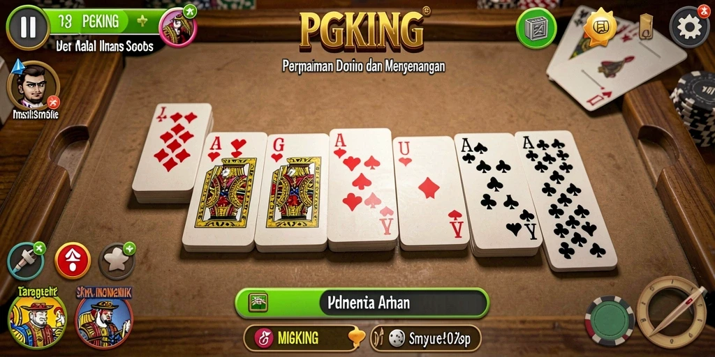 Gameplay seru dan menantang dari PGKING dengan tampilan grafis menarik.