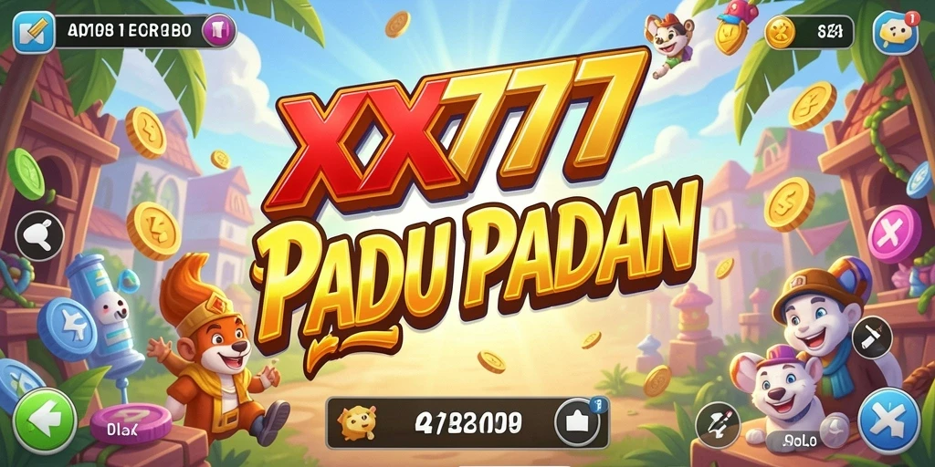 Tampilan gameplay seru dalam XXX777 dengan kombinasi Match-3.